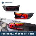 Lanternas traseiras de Hcmotionz para Honda Accord 2018-2022